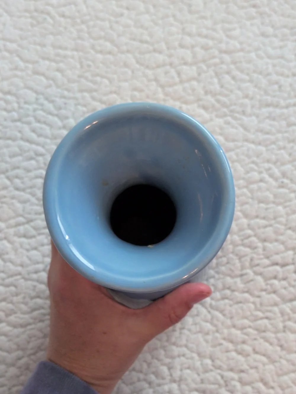 April Cornell For Silvestri Cottegecore Blue Song Bird Ceramic Vase Grandmcore